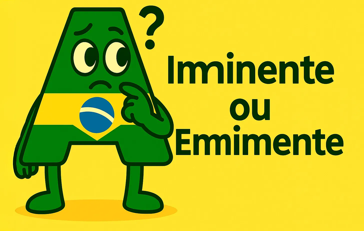 Iminente ou Eminente: Qual usar? | escreva.ai