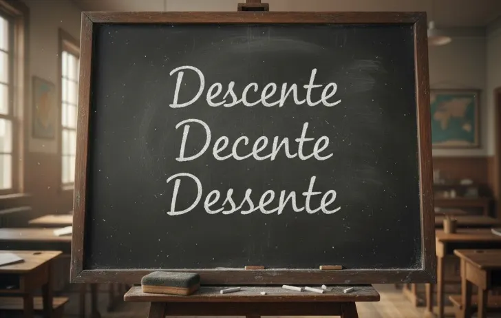 Descente, decente ou dessente: qual a forma correta de escrever ...