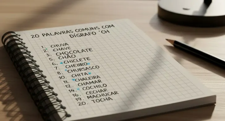 20 palavras comuns com o dígrafo “CH” | escreva.ai