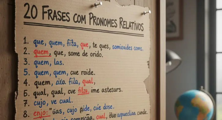 20 frases com Pronomes Relativos que conectam orações | escreva.ai