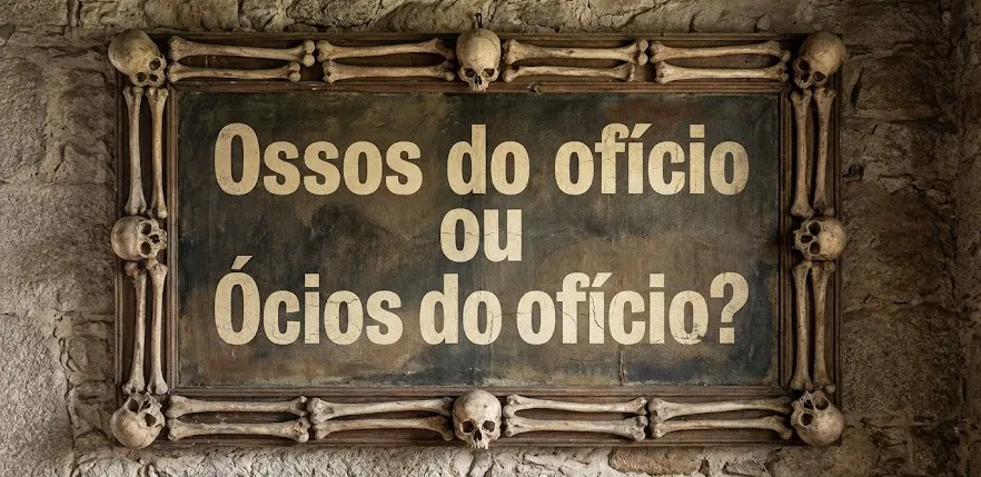 “Ossos do ofício” ou “Ócios do ofício”? | escreva.ai