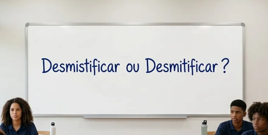 Desmistificar ou desmitificar: qual é a diferença entre os termos ...