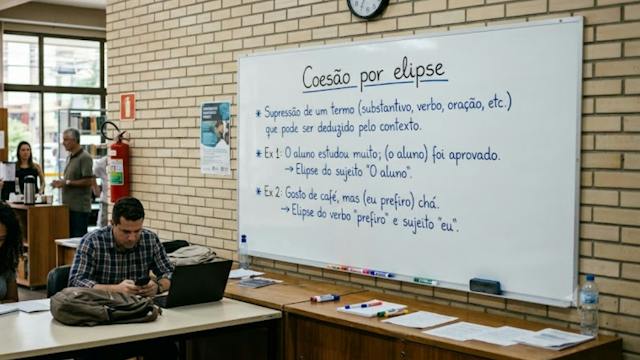 Coesão por elipse: a omissão de termos que evita repetições e eleva a nota da sua redação